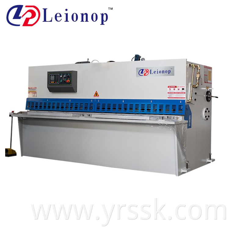 custom hydraulic guillotine metal sheet shearing cutting machine manufacturer